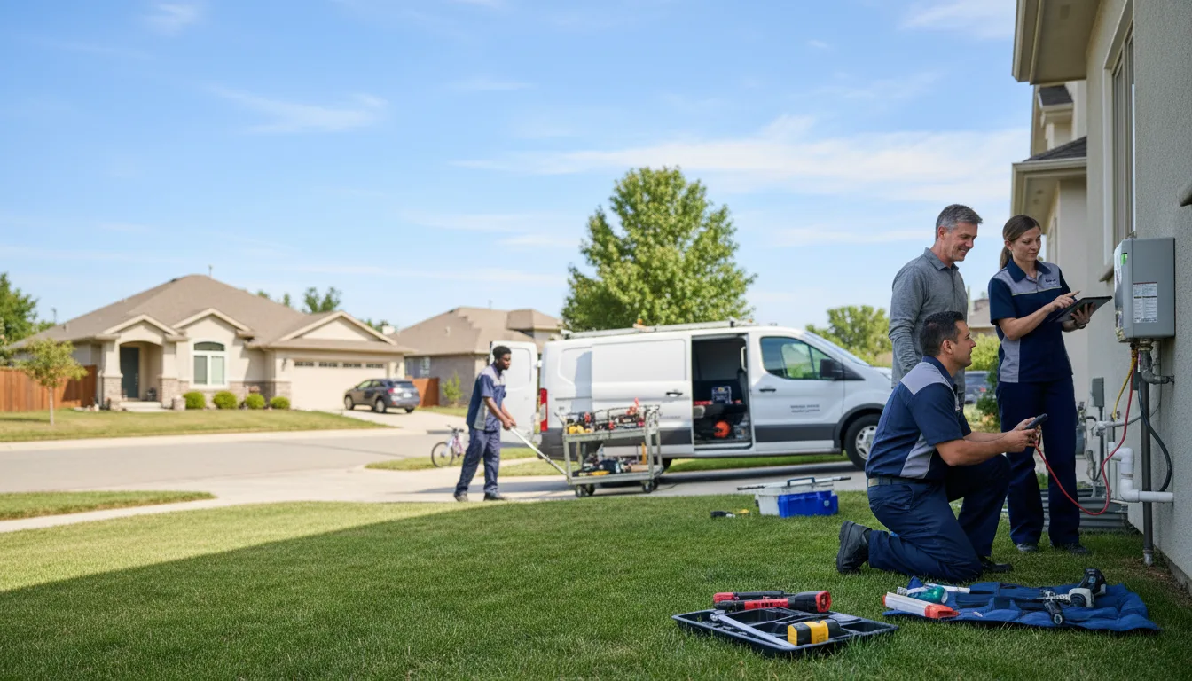 Tankless water heater service in Franklintown, PA